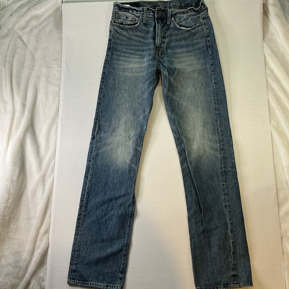American Eagle Outfitters Men’s 30 x 36 Blue Regular Straight Jeans